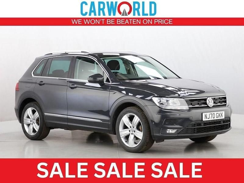 Grey Used 2020 VW Tiguan Match SUV | £13,990 (Fair price) - Image 1/3