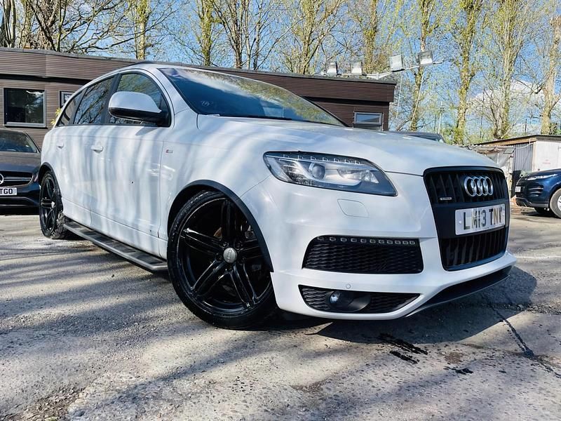 Used Audi Q7 S-line plus 245 HP (180 kW) 2013 White SUV