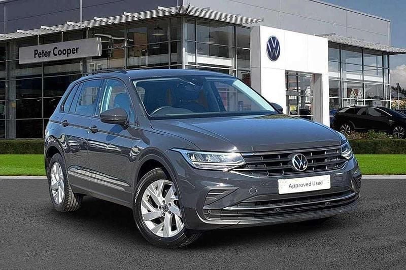 Grey Used 2021 VW Tiguan Life SUV | £19,691 (Super price) - Image 1/4