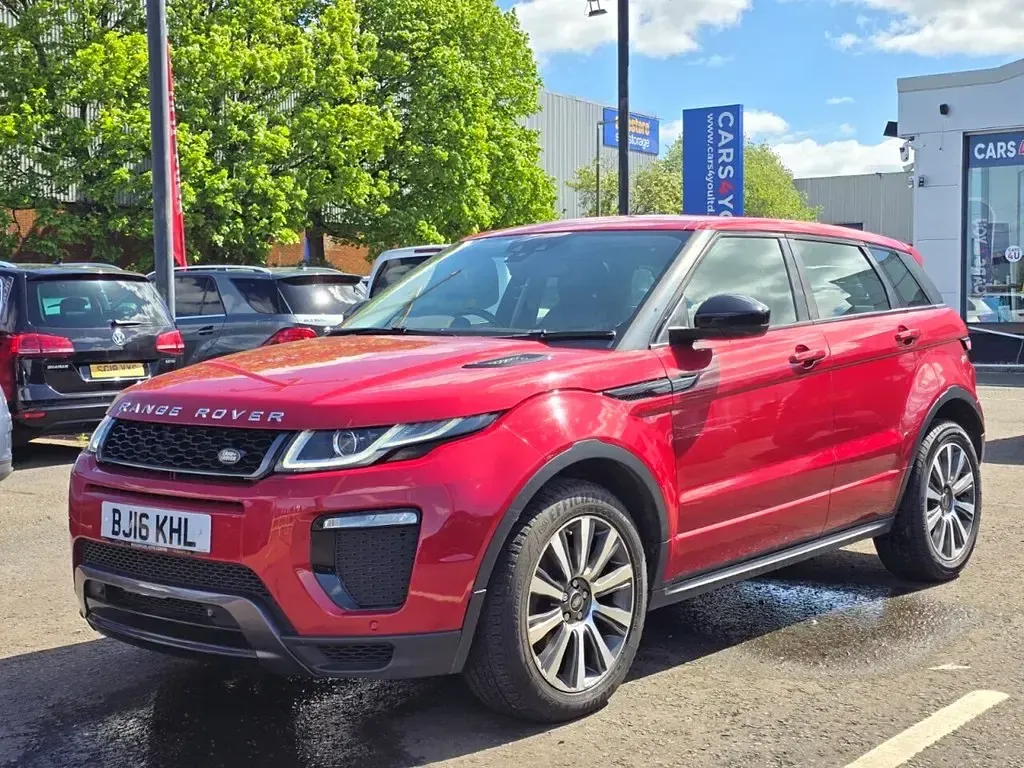 Used Land Rover Range Rover evoque HSE Dynamic 180 HP (132 kW) 2016 Red SUV