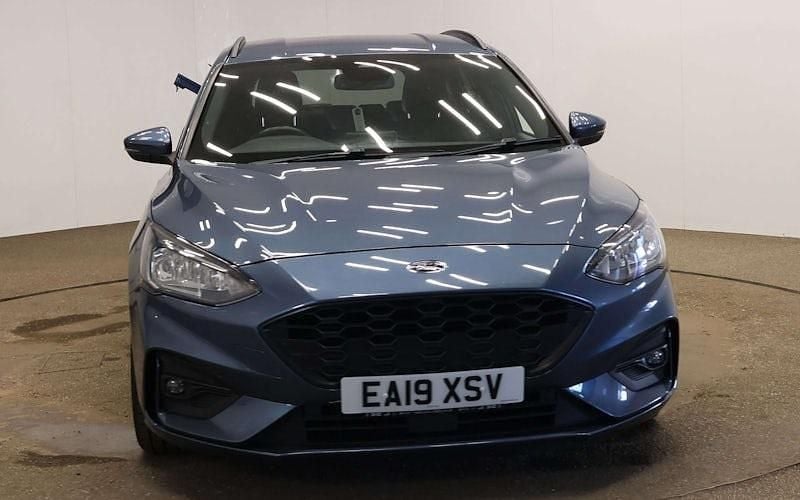 Used Ford Focus ST-Line X 150 HP (110 kW) 2019 Blue Estate