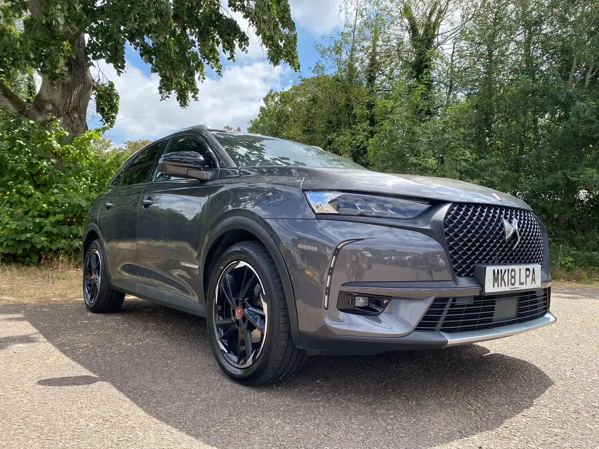 Used DS Automobiles DS7 Crossback Performance 180 HP (132 kW) 2018 Grey SUV