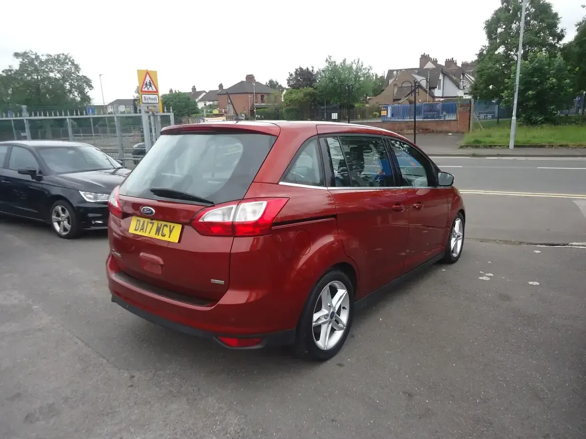 Used Ford Grand C-Max Titanium X 2017 Red MPV