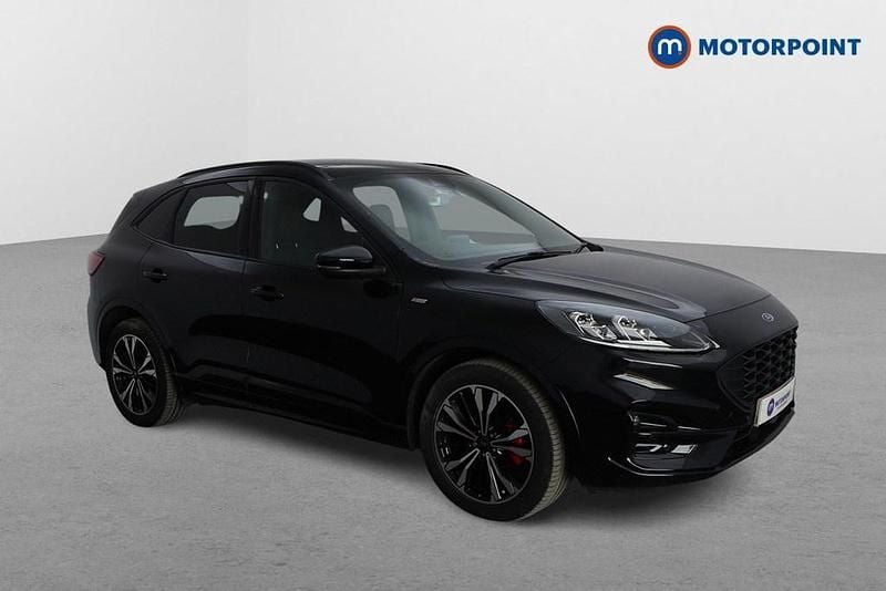Black Used 2022 Ford Kuga ST-Line X SUV | £22,149 (Fair price) - Image 1/4