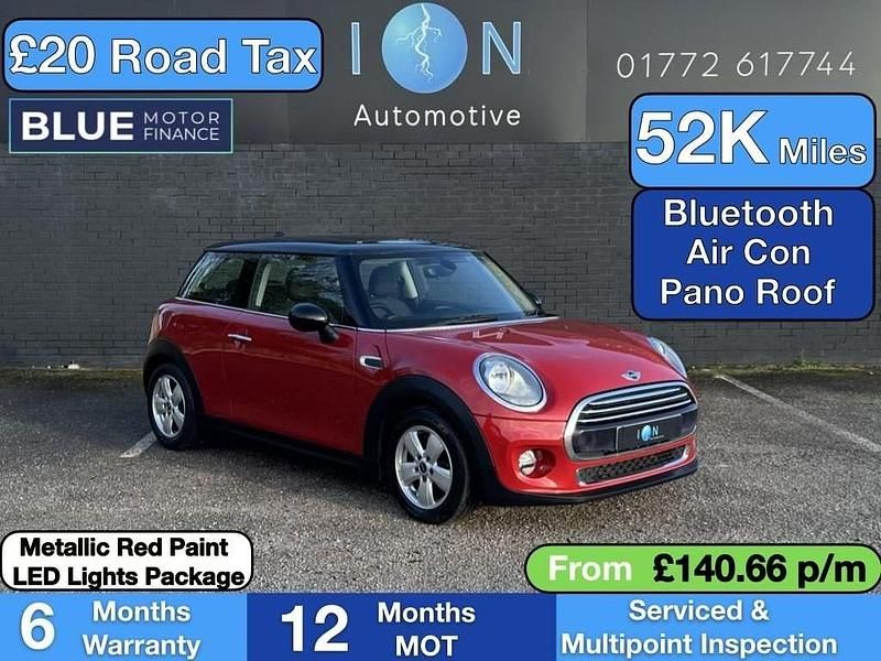 Red Used 2014 Mini Cooper Hatch Hatchback | £6,995 (Good price) - Image 1/4