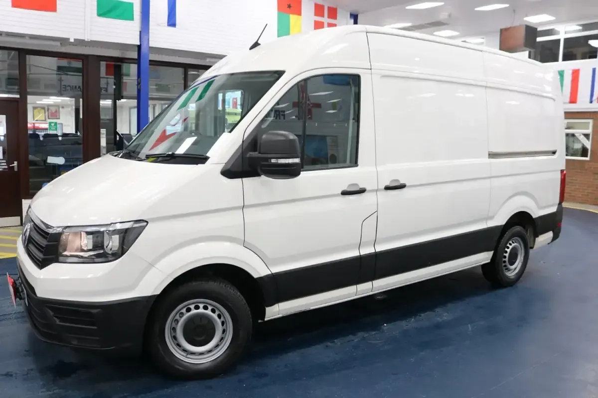 Begagnad VW Crafter Startline 140 HK (102 kW) 2019 Vit Van