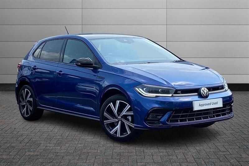 Reef blue with black roof Used 2025 VW Polo Black Edition Hatchback | £23,995 (A bit pricey) - Image 1/4
