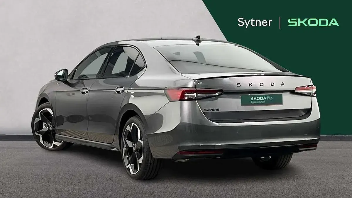 Used Skoda Superb SportLine 150 HP (110 kW) 2026 Graphite grey metallic Hatchback