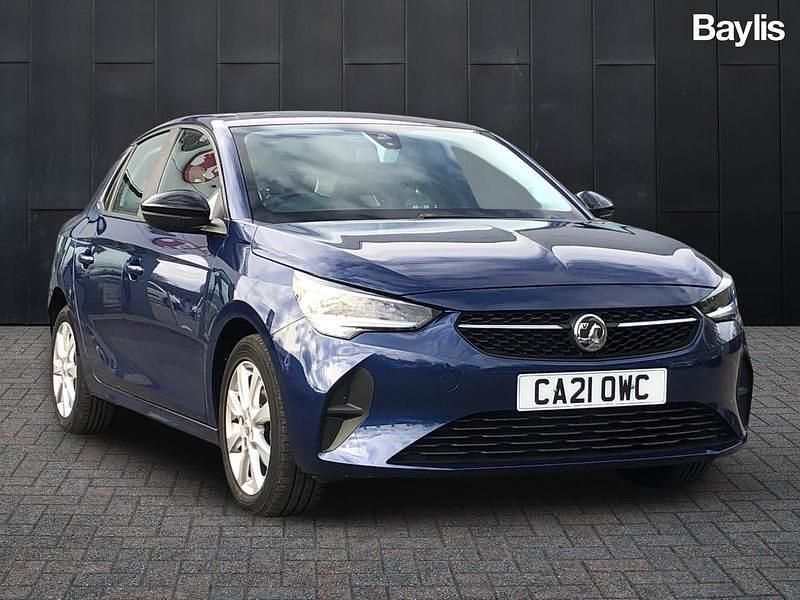 Used Vauxhall Corsa 75 HP (55 kW) 2021 Blue Hatchback