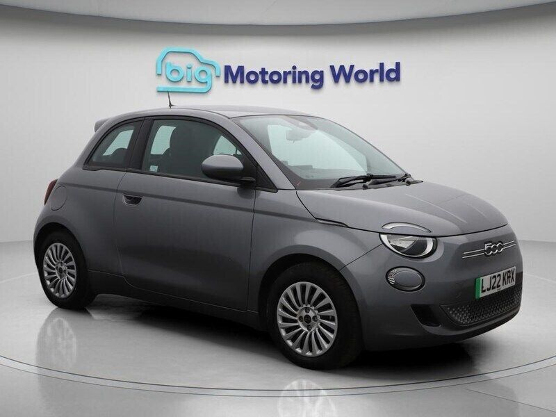 Grey Used 2022 Fiat 500e Action Hatchback | £10,200 (Super price) - Image 1/4