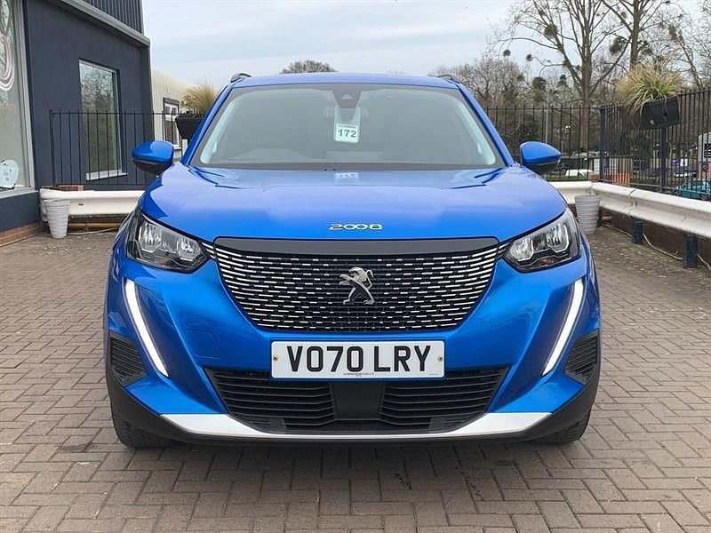 Used Peugeot 2008 Allure 100 HP (73 kW) 2021 Blue SUV