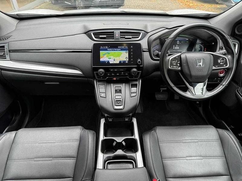 Used Honda CR-V Hybrid 184 HP (135 kW) 2021 Platinum white SUV