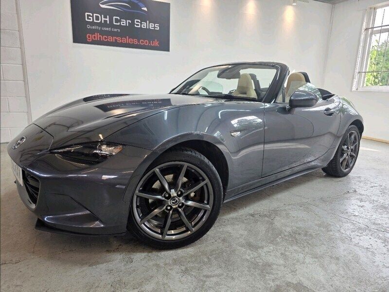 Grey Used 2015 Mazda MX5 Inclusive Cabriolet | £13,495 (A bit pricey) - Image 1/4