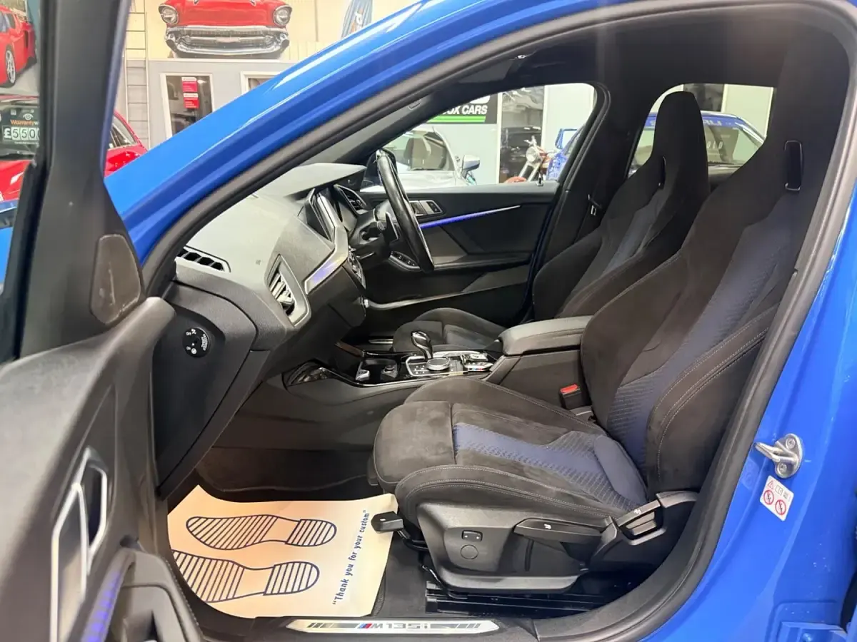 Used BMW M135 Impressive 2021 Blue Hatchback