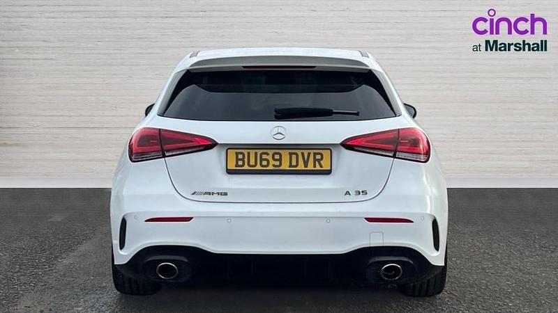Used Mercedes A35 AMG Premium Plus 306 HP (225 kW) 2019 White Hatchback