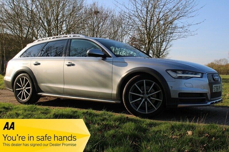 Silver Used 2016 Audi A6 Allroad Sport Estate | £18,990 (Fair price) - Image 1/3