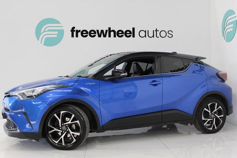 Used Toyota C-HR 122 HP (89 kW) 2017 Blue SUV