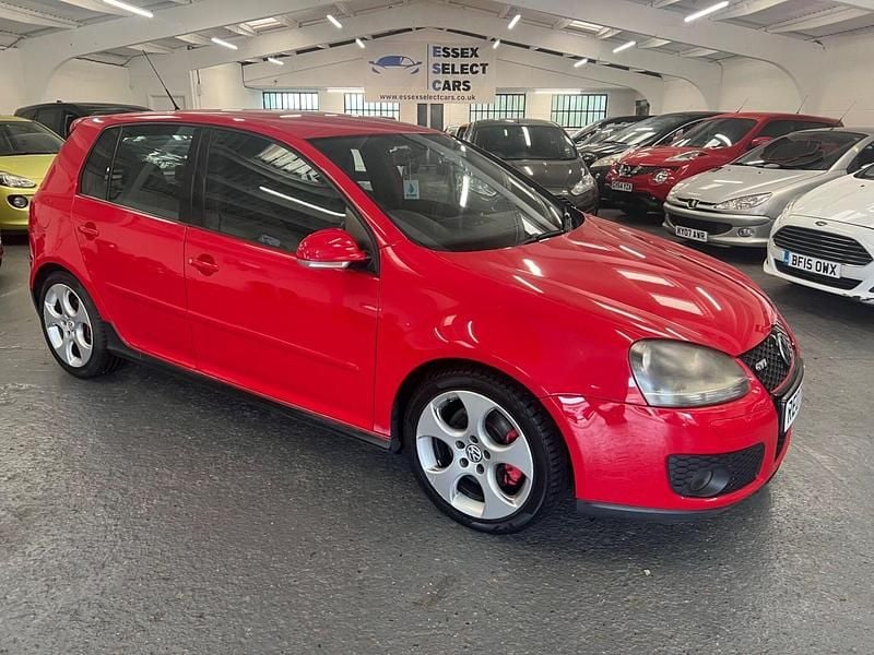 Red Used 2007 VW Golf V GTI Hatchback | £7,000 (A bit pricey) - Image 1/4