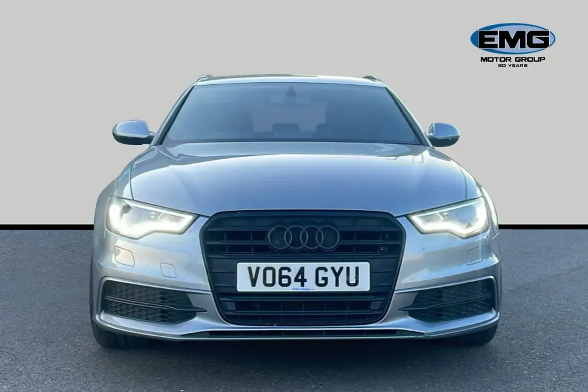 Used Audi A6 Black Edition 177 HP (130 kW) 2014 Grey Estate