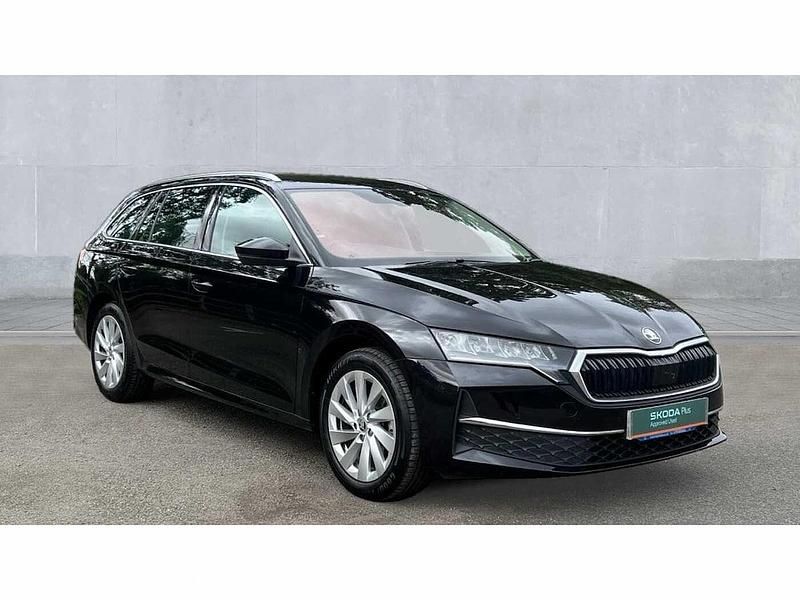 Black Used 2024 Skoda Octavia SE L Estate | £23,995 (Expensive) - Image 1/4