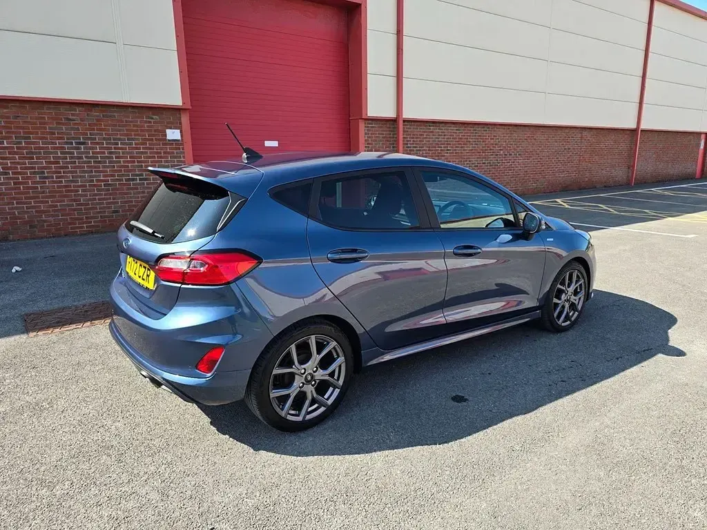 Used Ford Fiesta ST-Line 101 HP (74 kW) 2022 Blue Hatchback