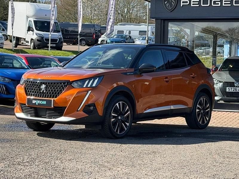 Used Peugeot 2008 GT-line 2020 Orange SUV