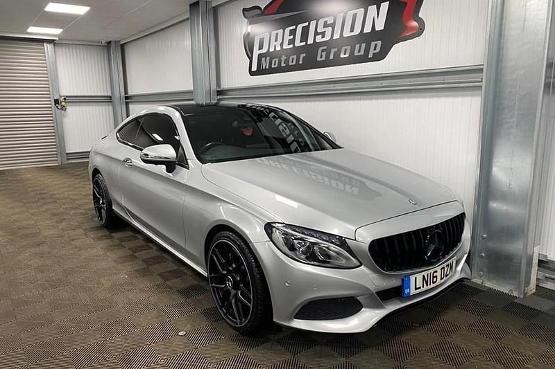 Used Mercedes C300 Premium Plus 2016 Silver Coupe