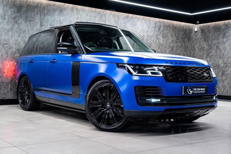Used Land Rover Range Rover Autobiography 525 HP (386 kW) 2019 Blue SUV