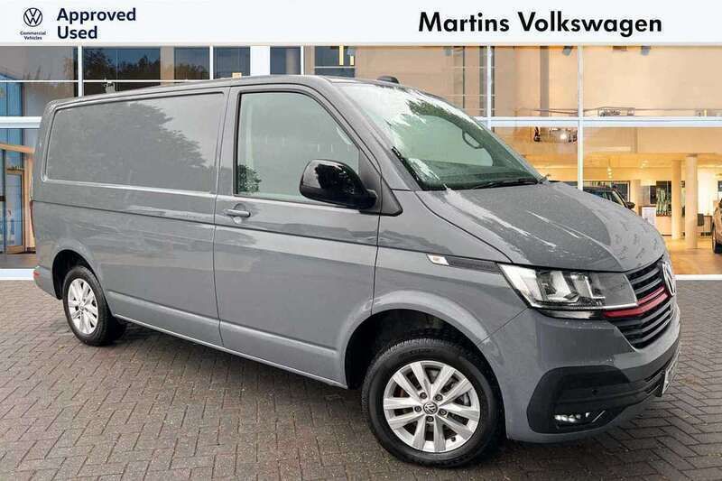 Grey Used 2022 VW T6.1 Highline Van | £28,794 (A bit pricey) - Image 1/4