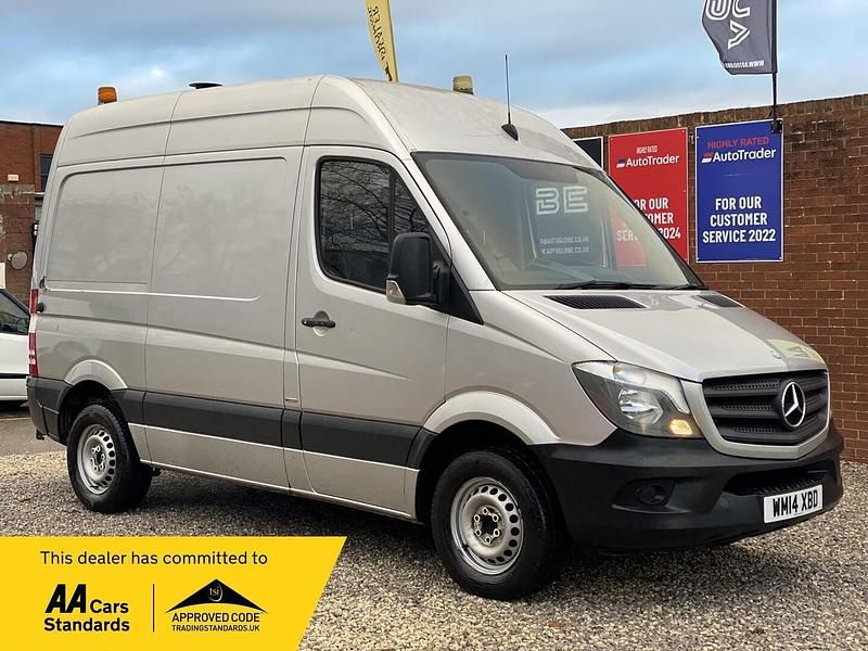 Silver Used 2014 Mercedes Sprinter Van | £9,990 (Good price) - Image 1/3
