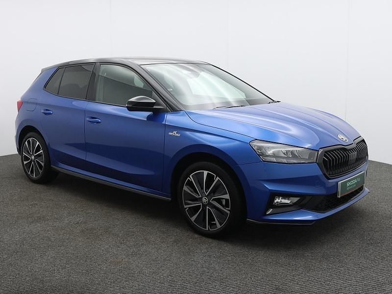 Used Skoda Fabia Monte Carlo 110 HP (80 kW) 2024 Blue Hatchback