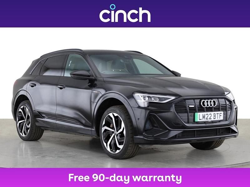 Black Used 2022 Audi e-tron Black Edition SUV | £23,989 (Fair price) - Image 1/3