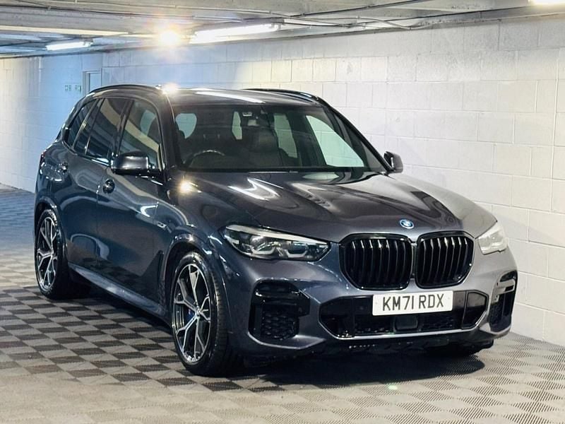 Grey Used 2021 BMW X5 M Sport SUV | £25,989 (Good price) - Image 1/4