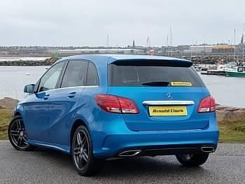 Used Mercedes B200 AMG line 136 HP (100 kW) 2016 Blue MPV
