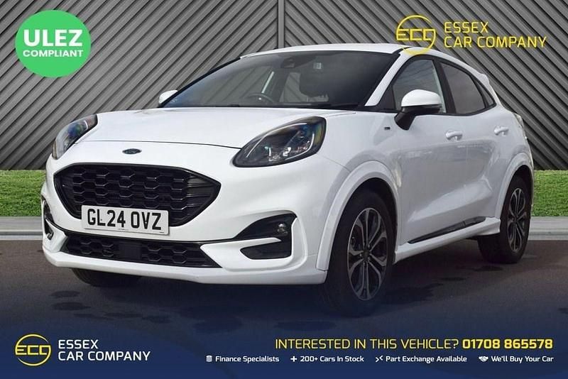 White Used 2024 Ford Puma ST-Line SUV | £16,695 (Good price) - Image 1/4