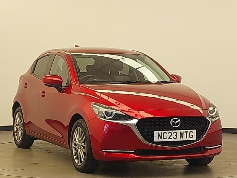Red Used 2023 Mazda 2 Inclusive Hatchback | £14,498 (Fair price) - Image 1/4