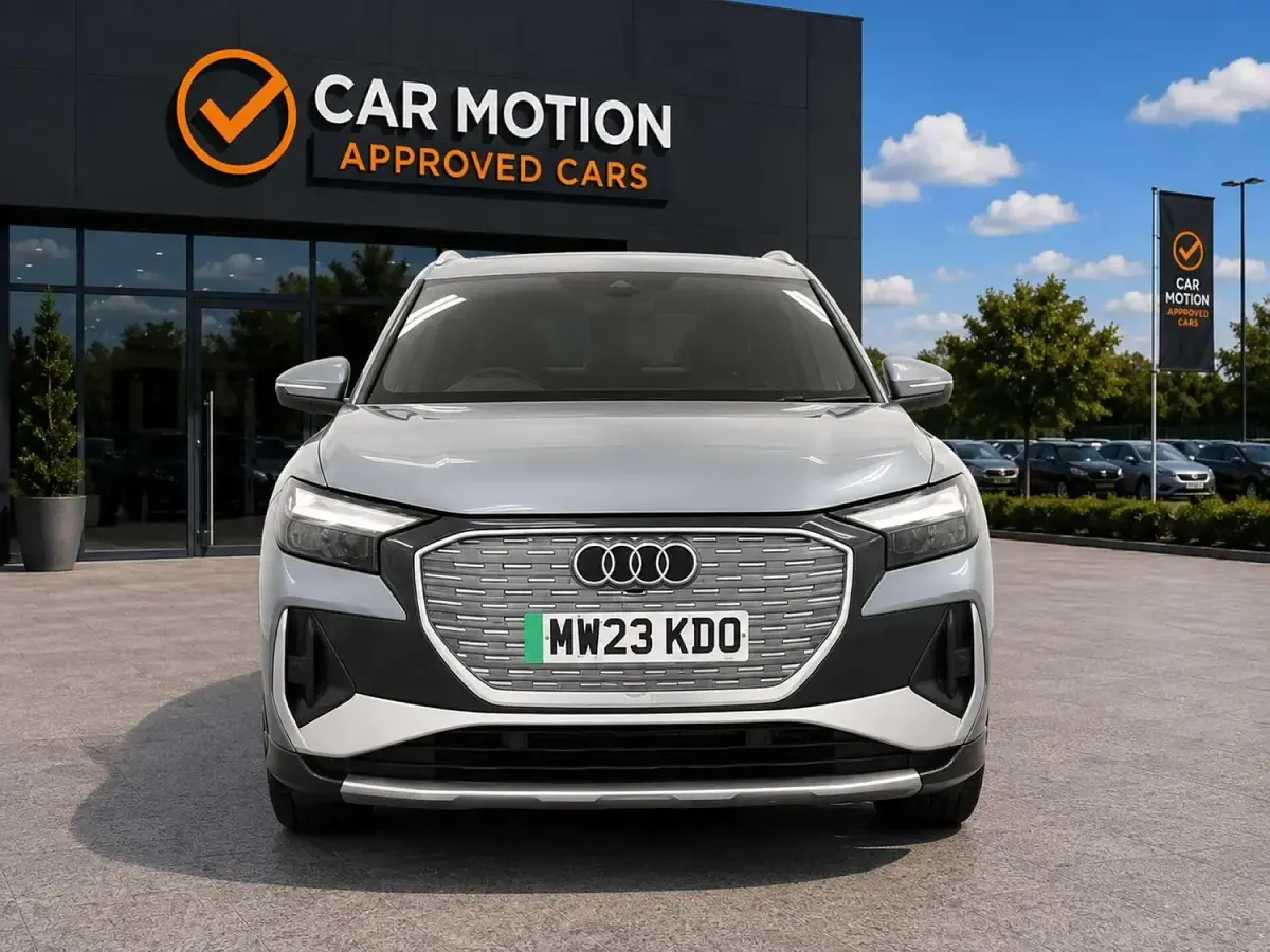 Used Audi Q4 e-tron S-Line 150 kW (204 HP) 2023 Blue SUV