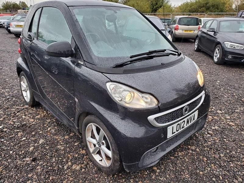 Black Used 2012 Smart ForTwo Coupé Pulse Coupe | £2,795 (Good price) - Image 1/4