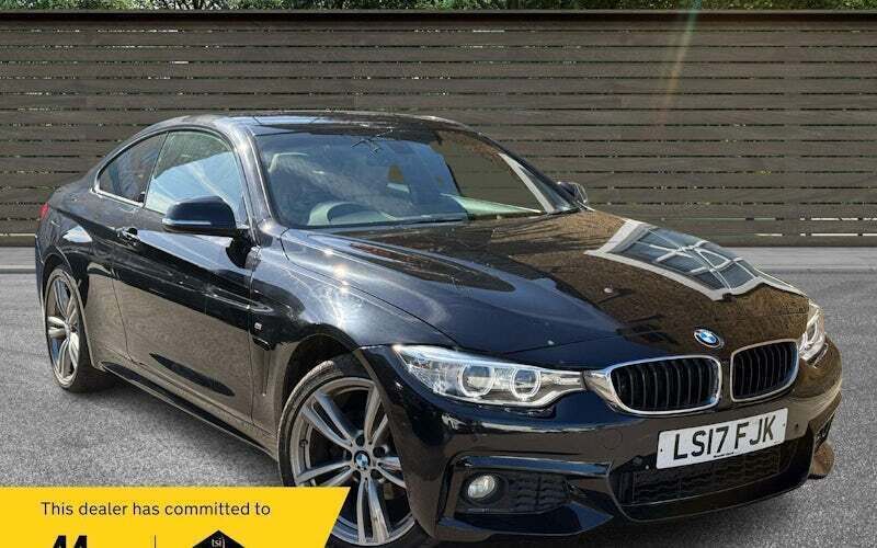 Black Used 2017 BMW 420 M Sport Coupe | £12,245 (Good price) - Image 1/4