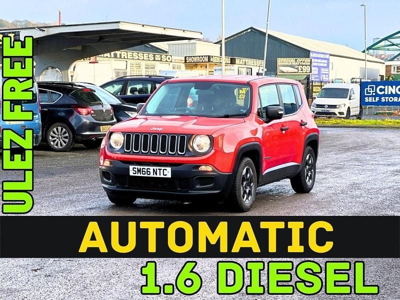 Used Jeep Renegade Sport 120 HP (88 kW) 2017 Red SUV