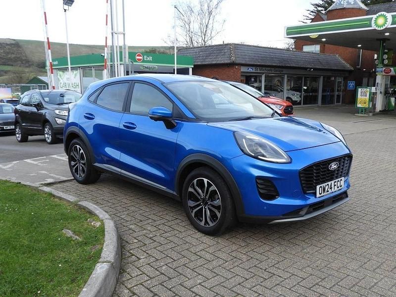 Używany Ford Puma Titanium 125 KM (91 kW) 2024 Niebieski SUV