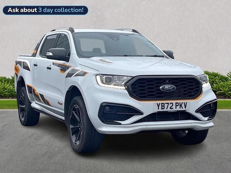 White Used 2022 Ford Ranger Wildtrack Pickup | £25,700 - Image 1/4