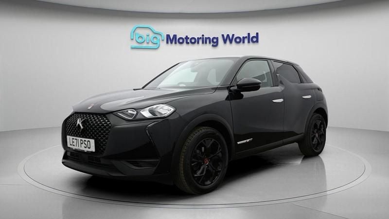 Used DS Automobiles DS3 Crossback Performance 131 HP (96 kW) 2022 Black SUV