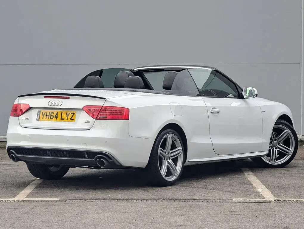 Used Audi Cabriolet S-Line 2014 White Cabriolet