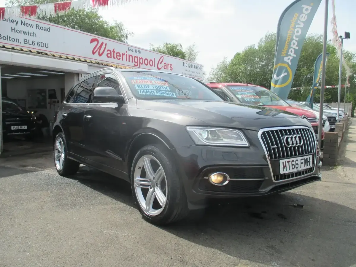 Used Audi Q5 S-line plus 230 HP (169 kW) 2016 Grey SUV