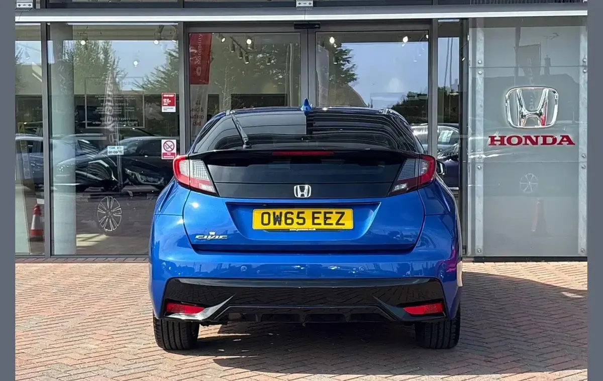 Used Honda Civic SR 139 HP (102 kW) 2016 Blue Hatchback