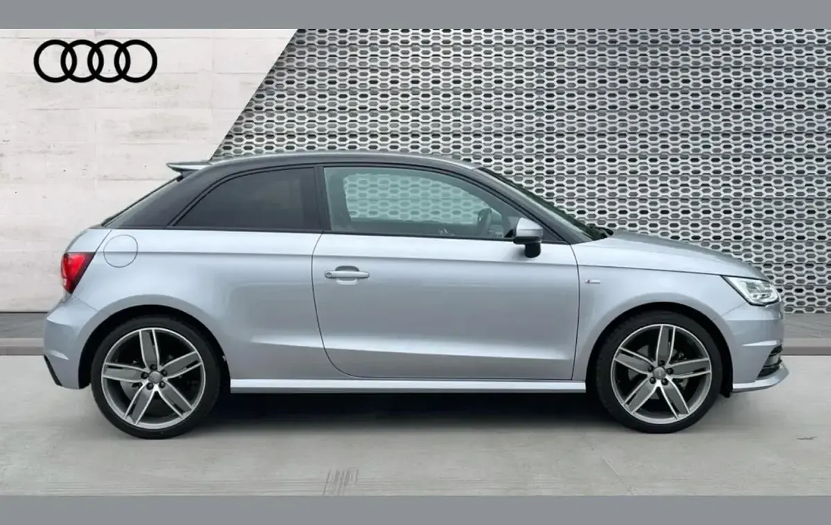 Used Audi A1 Black Edition 147 HP (108 kW) 2017 Silver Hatchback