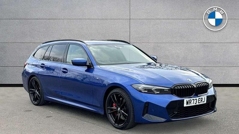 Blue Used 2023 BMW 320 M Sport Estate | £32,500 (Expensive) - Image 1/4