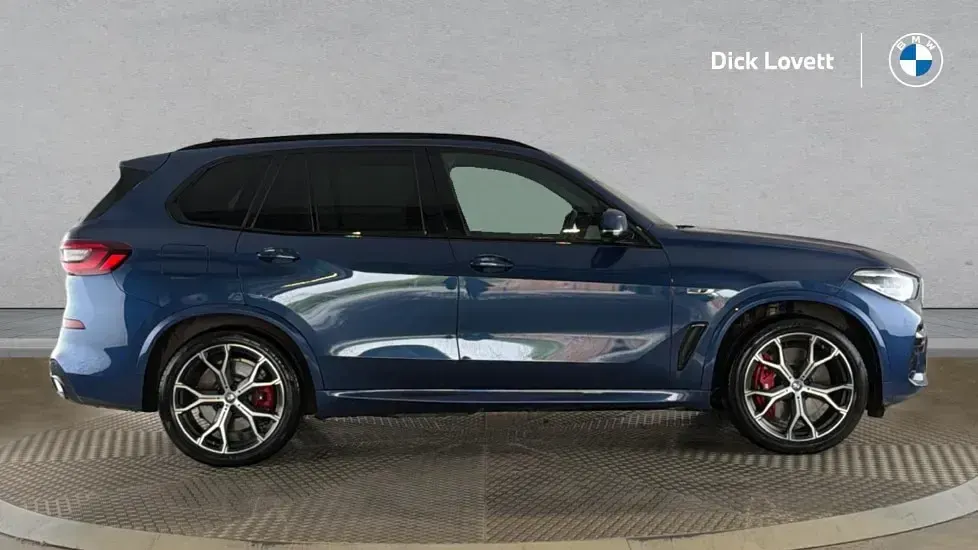 Used BMW X5 M Sport 394 HP (289 kW) 2022 Blue SUV