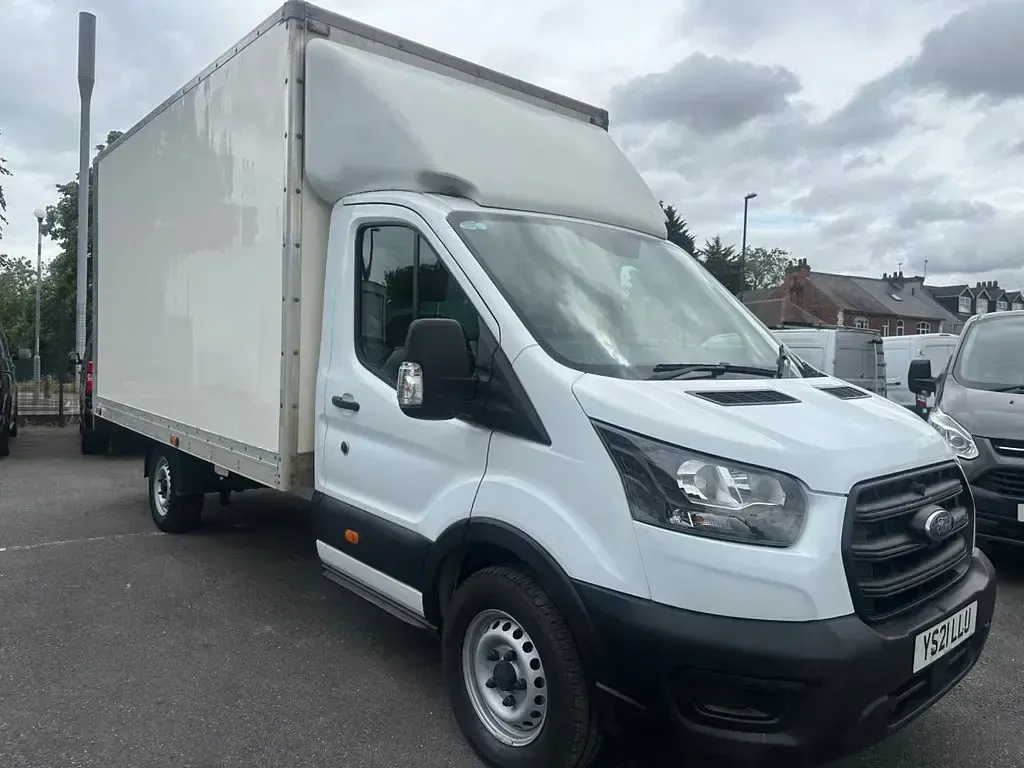 Used Ford Transit 130 HP (95 kW) 2021 White Cabriolet
